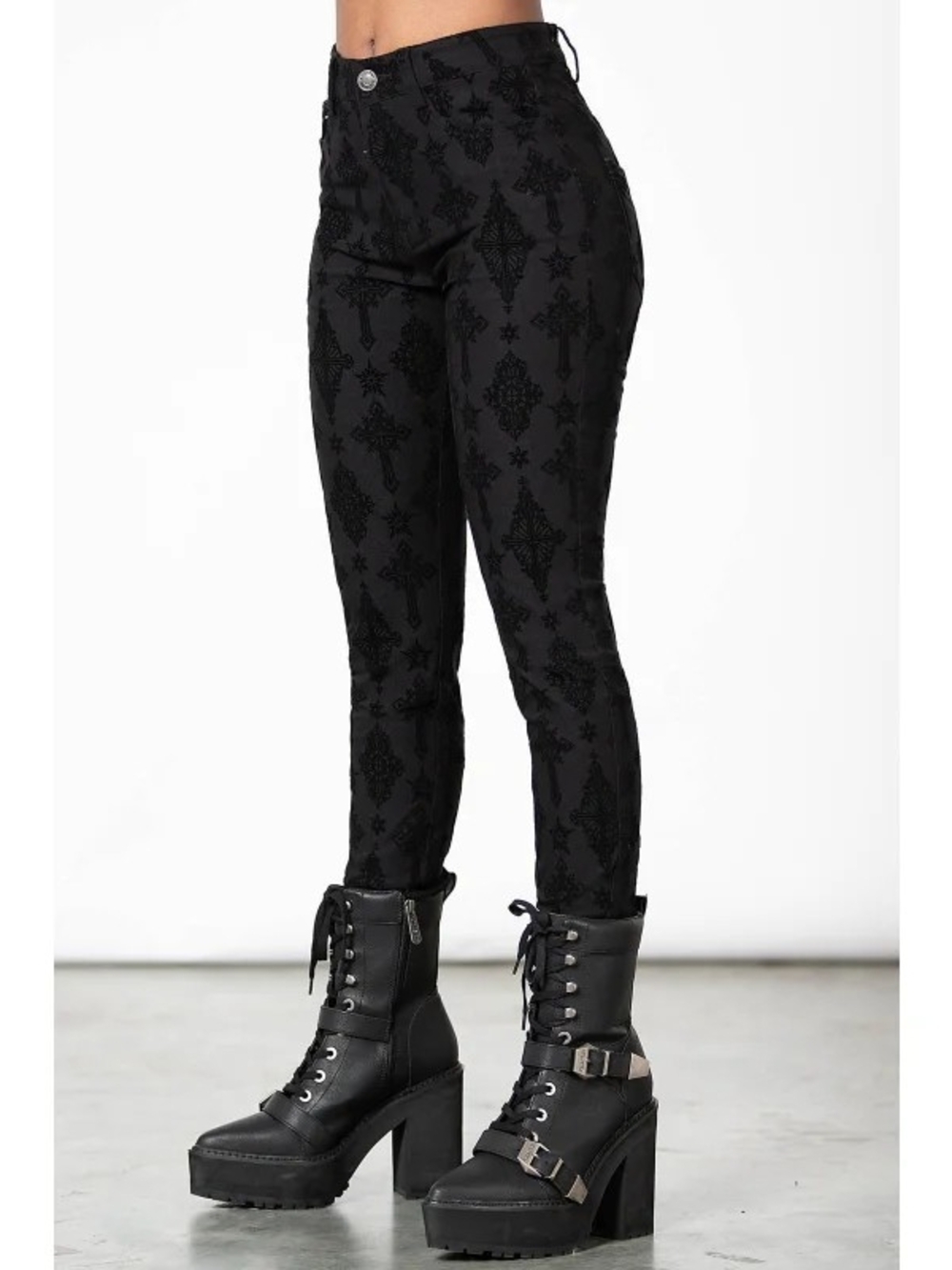 Killstar Black Trousers - Nora - Picture 5 of 6